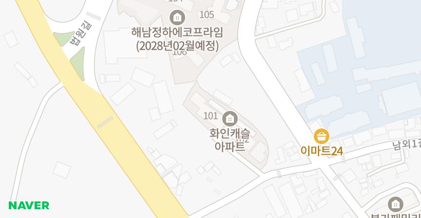 화인캐슬 위치 지도