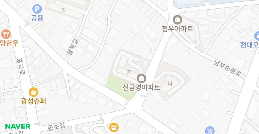 금영 위치 지도