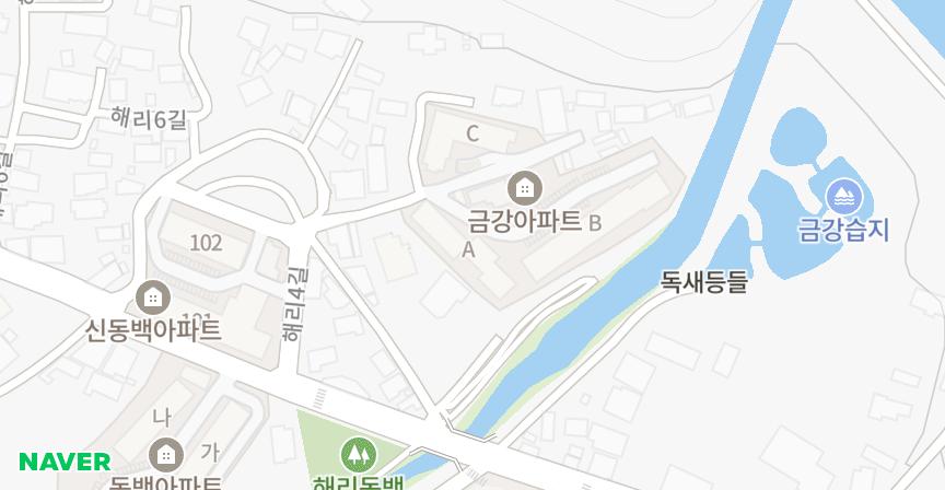 금강 위치 지도