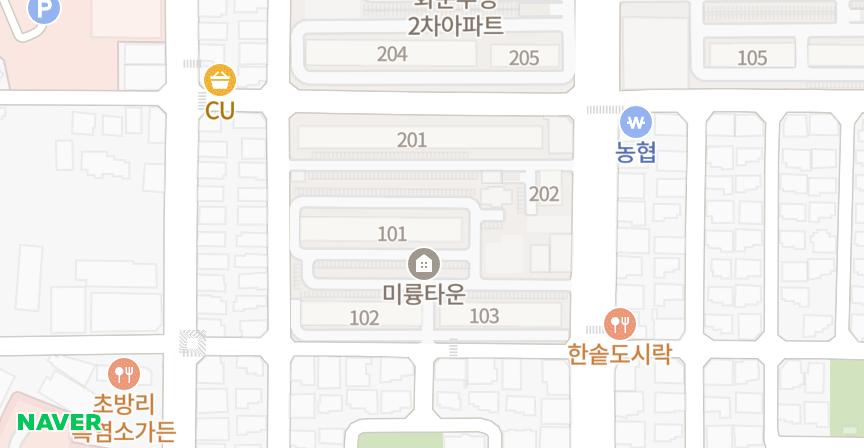 유창허니문3차 위치 지도
