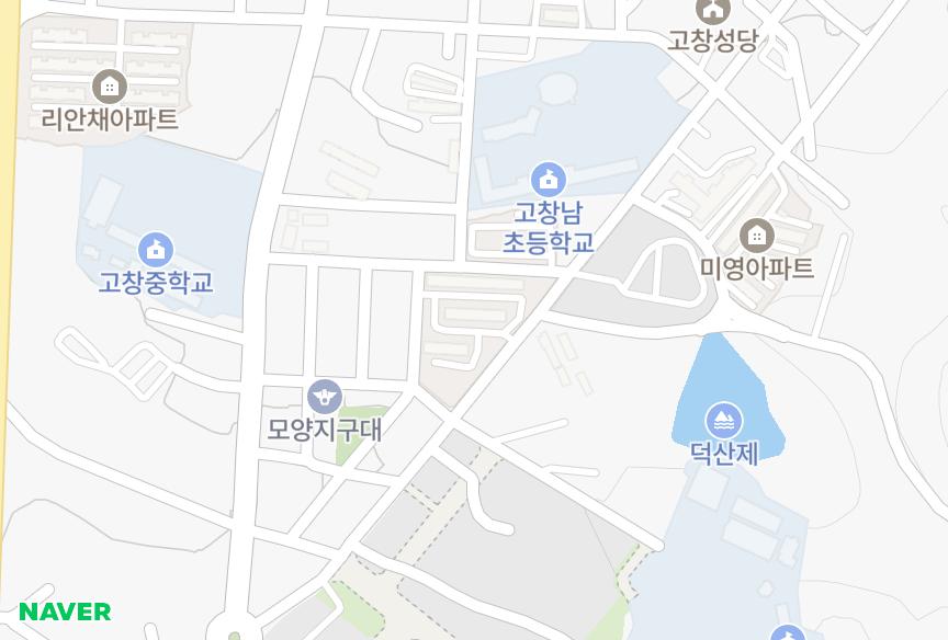 전북특별자치도 고창군 고창읍 읍내리 삼영남흥맨션 위치·실거래 시세 지도