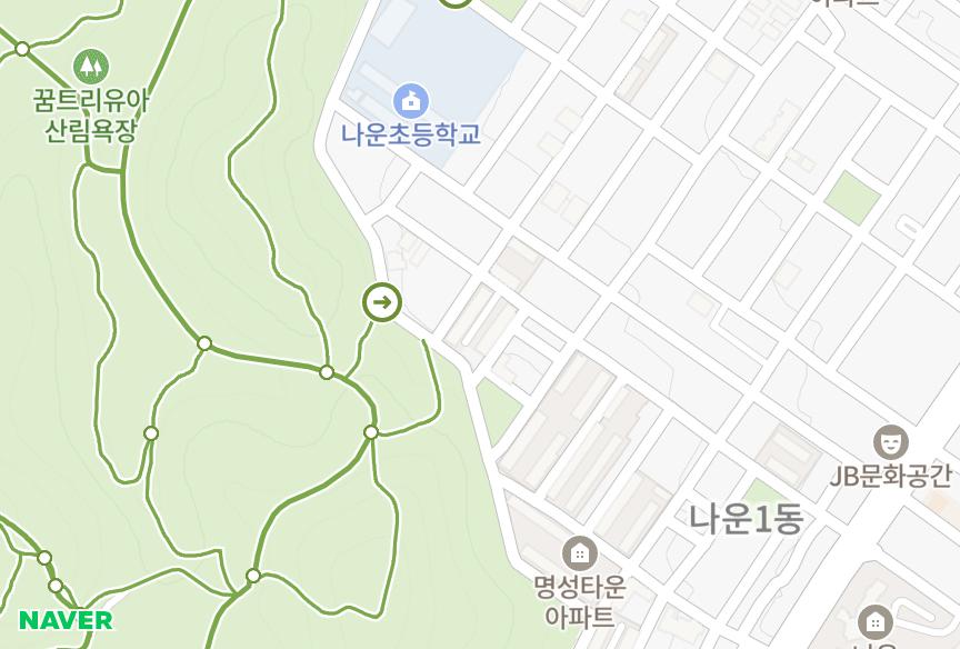 전북특별자치도 군산시 나운동 나운대명1차 위치·실거래 시세 지도