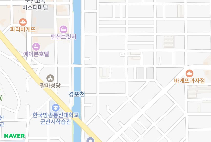 전북특별자치도 군산시 경암동 대명 위치·실거래 시세 지도