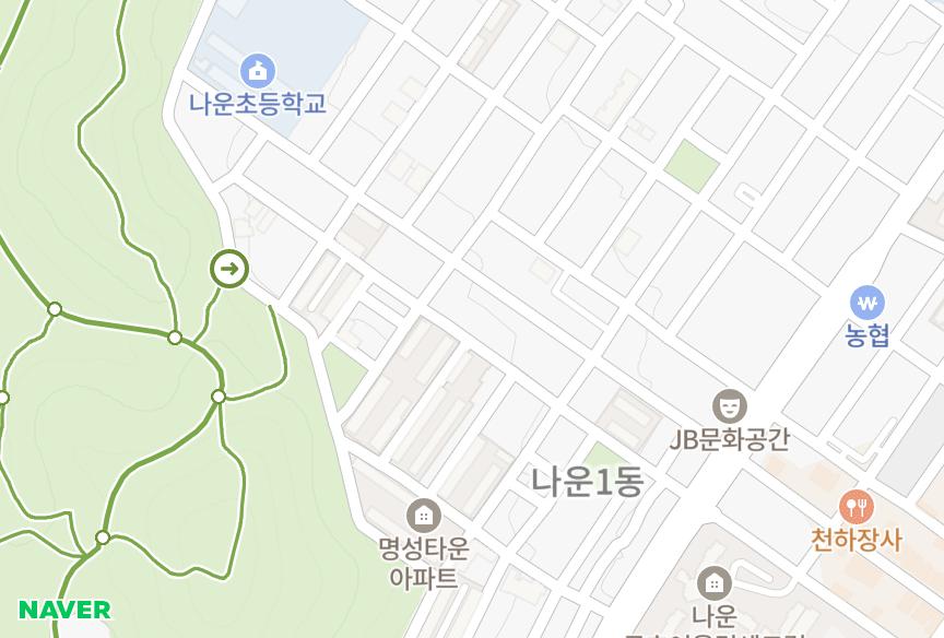 전북특별자치도 군산시 나운동 명성맨션 위치·실거래 시세 지도