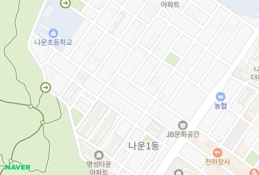 전북특별자치도 군산시 나운동 장미하이츠 위치·실거래 시세 지도