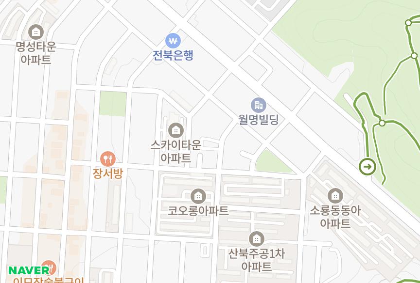 전북특별자치도 군산시 소룡동 서해빌라1차 위치·실거래 시세 지도