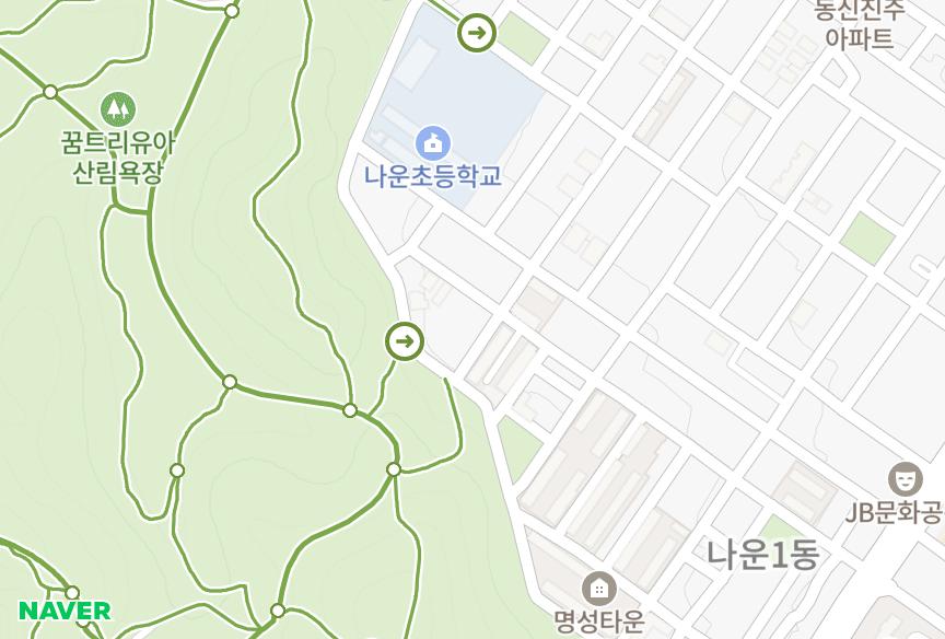 전북특별자치도 군산시 나운동 로얄맨션7차 위치·실거래 시세 지도