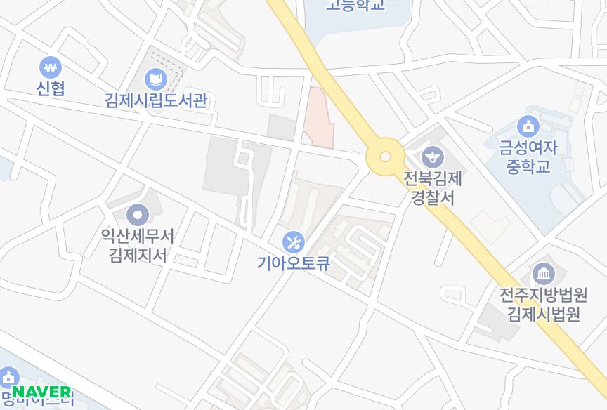 전북특별자치도 김제시 신풍동 동신맨션 위치·실거래 시세 지도