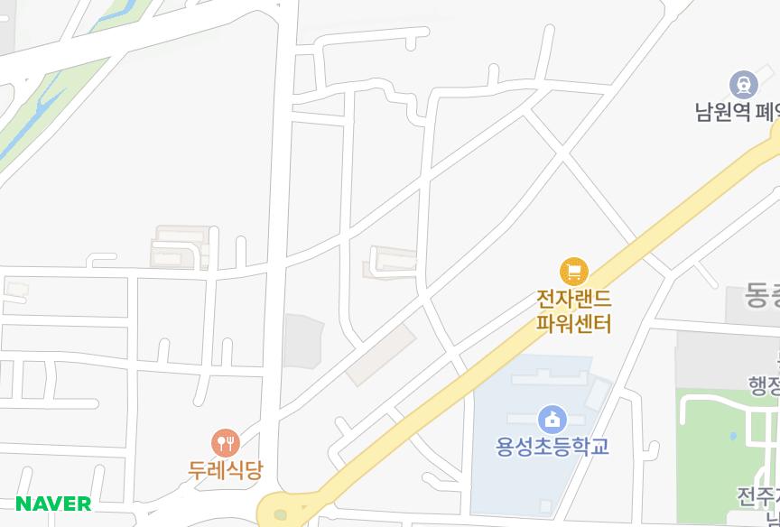 전북특별자치도 남원시 동충동 용성 위치·실거래 시세 지도