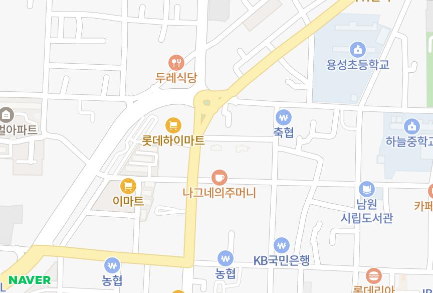 전북특별자치도 남원시 하정동 발트하임2차 위치·실거래 시세 지도