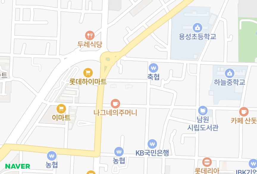 전북특별자치도 남원시 하정동 발트하임 위치·실거래 시세 지도