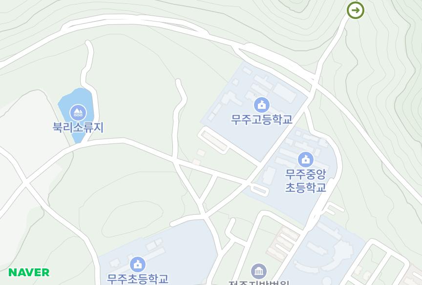 전북특별자치도 무주군 무주읍 읍내리 한국프라자 위치·실거래 시세 지도