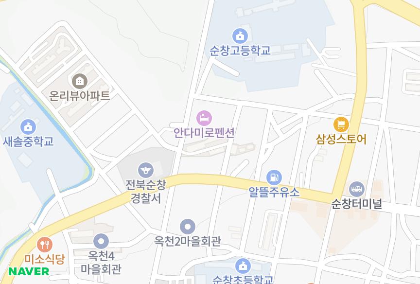 전북특별자치도 순창군 순창읍 순화리 신천 위치·실거래 시세 지도