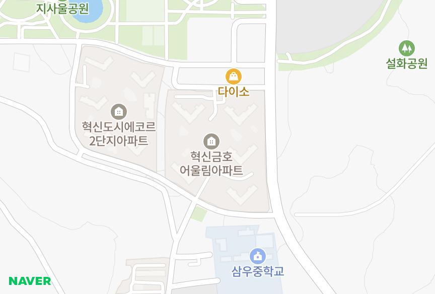 전북특별자치도 완주군 이서면 용서리 혁신금호어울림 위치·실거래 시세 지도
