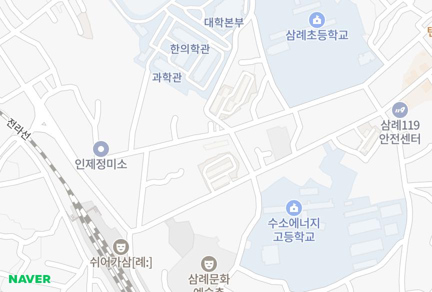 전북특별자치도 완주군 삼례읍 후정리 대림베스트빌 위치·실거래 시세 지도