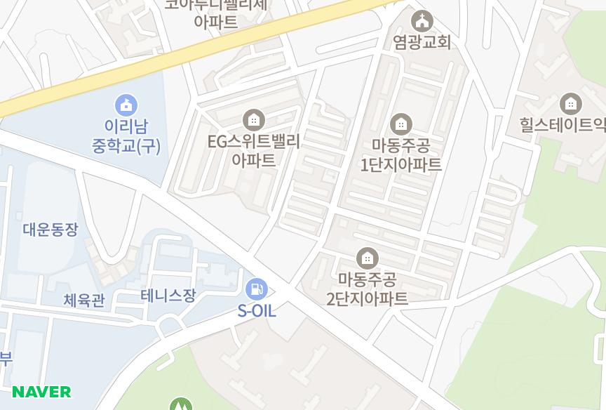 전북특별자치도 익산시 마동 마동혜정 위치·실거래 시세 지도