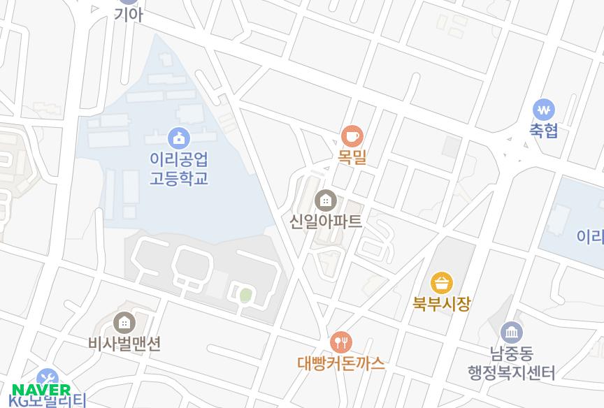 전북특별자치도 익산시 남중동 신일 위치·실거래 시세 지도
