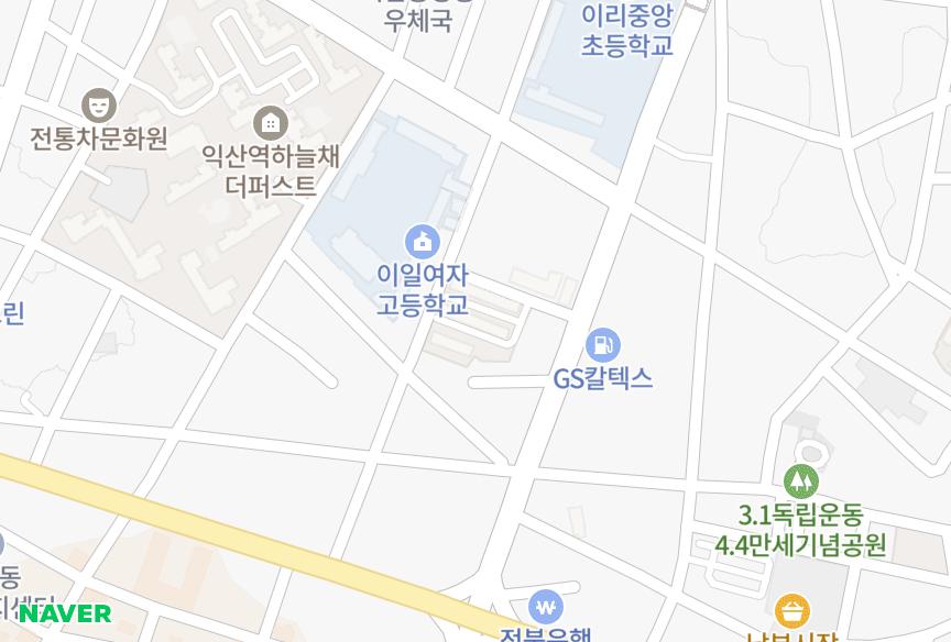 전북특별자치도 익산시 인화동1가 청원 위치·실거래 시세 지도