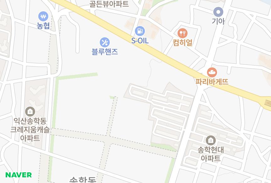 전북특별자치도 익산시 송학동 송학동리젠시빌3단지 위치·실거래 시세 지도