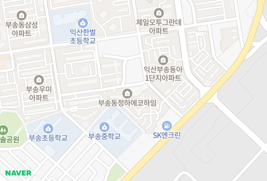 전북특별자치도 익산시 부송동 부송S-PARK 위치·실거래 시세 지도