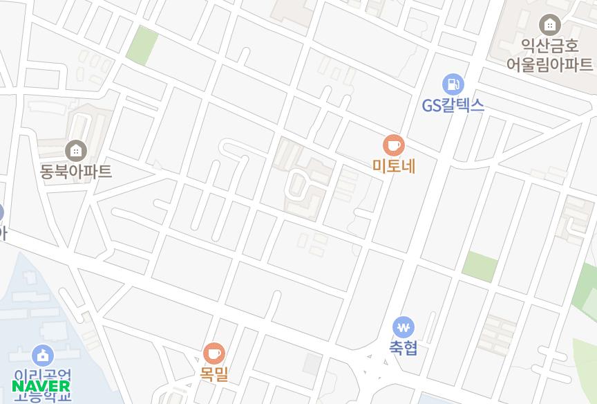 전북특별자치도 익산시 남중동 뜰안채제103동 위치·실거래 시세 지도