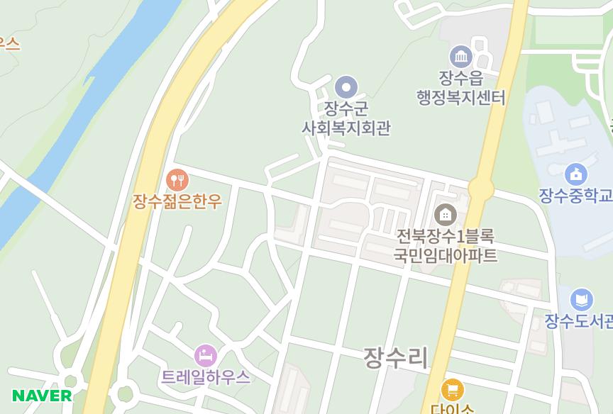 전북특별자치도 장수군 장수읍 노하리 신천 위치·실거래 시세 지도