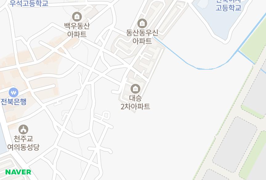 전북특별자치도 전주시 덕진구 여의동2가 대승2차 위치·실거래 시세 지도