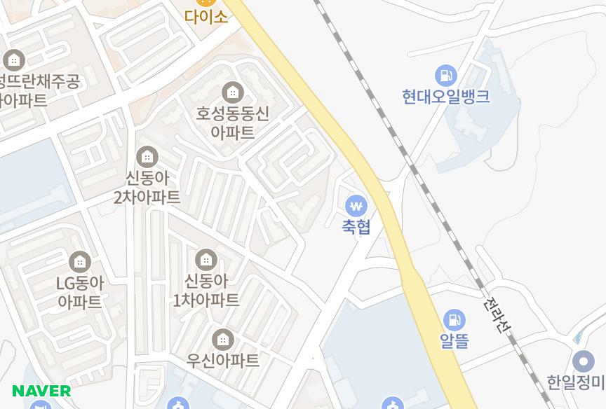 전북특별자치도 전주시 덕진구 호성동1가 세성프리미엄 위치·실거래 시세 지도