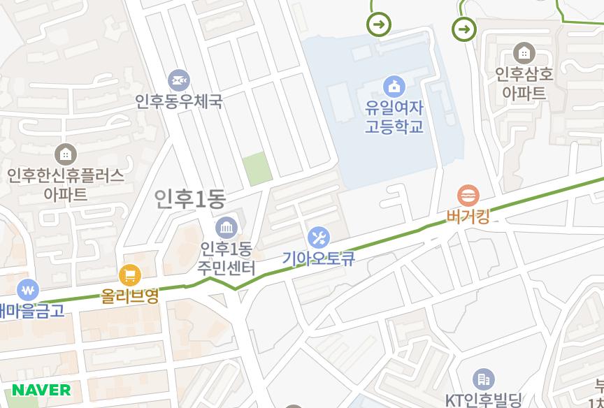 전북특별자치도 전주시 덕진구 인후동1가 쌍용 위치·실거래 시세 지도