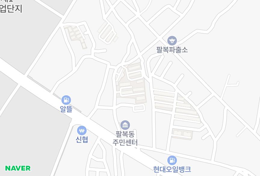 전북특별자치도 전주시 덕진구 팔복동1가 팔복거성 위치·실거래 시세 지도