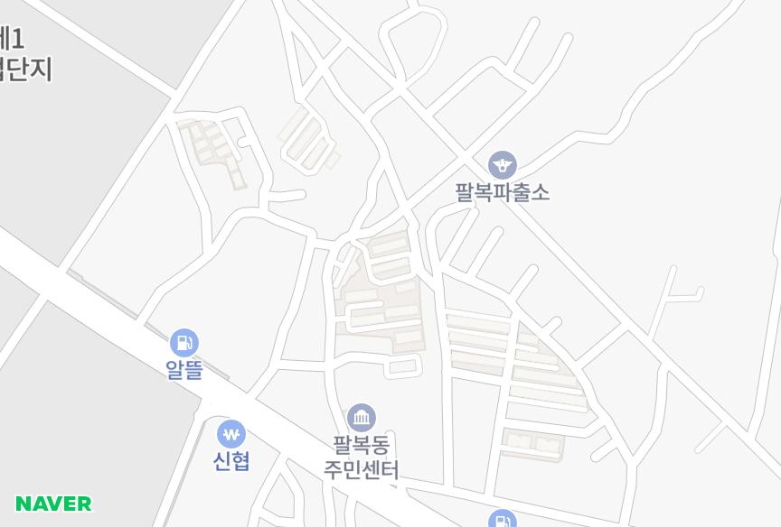 전북특별자치도 전주시 덕진구 팔복동1가 동원부성 위치·실거래 시세 지도