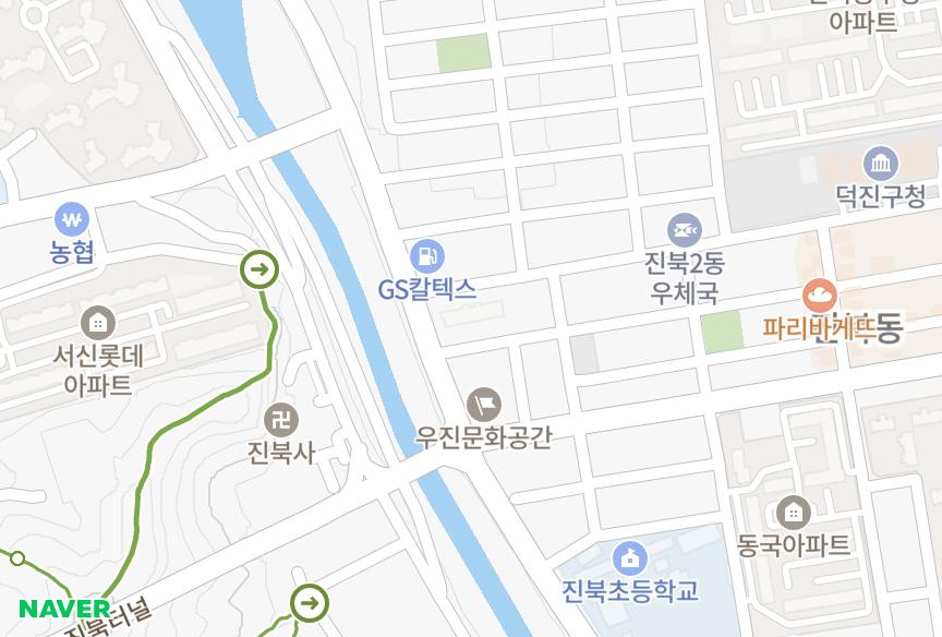 전북특별자치도 전주시 덕진구 진북동 현대 위치·실거래 시세 지도