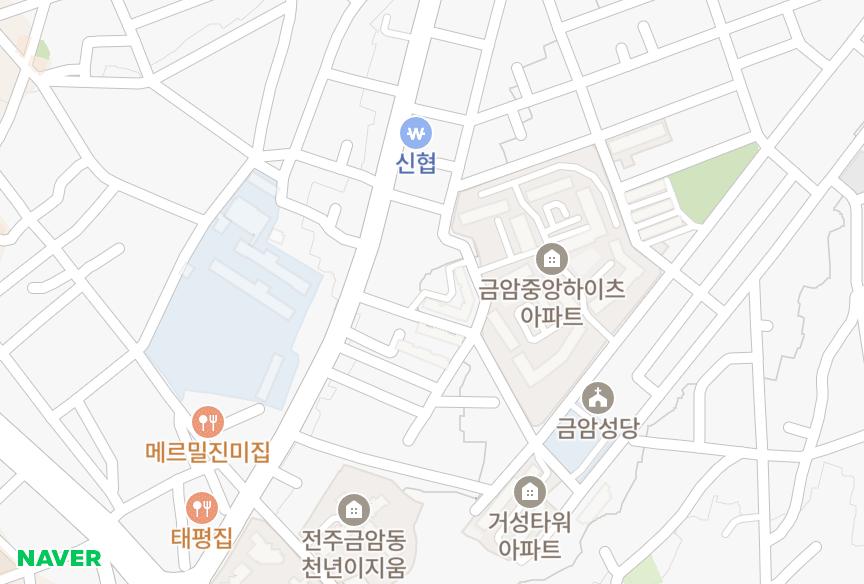 전북특별자치도 전주시 덕진구 금암동 금암동거성 위치·실거래 시세 지도