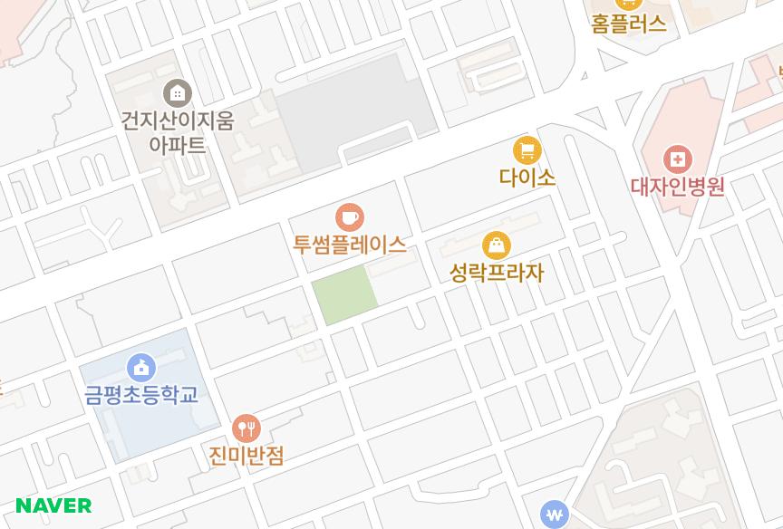 전북특별자치도 전주시 덕진구 인후동2가 삼화 위치·실거래 시세 지도