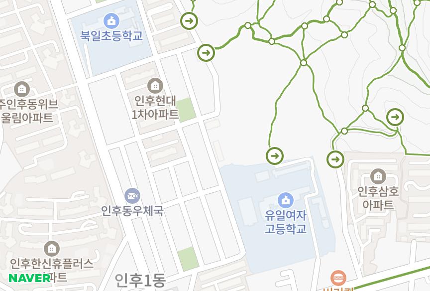 전북특별자치도 전주시 덕진구 인후동1가 상대 위치·실거래 시세 지도