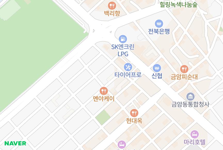 전북특별자치도 전주시 덕진구 금암동 영창맨션 위치·실거래 시세 지도