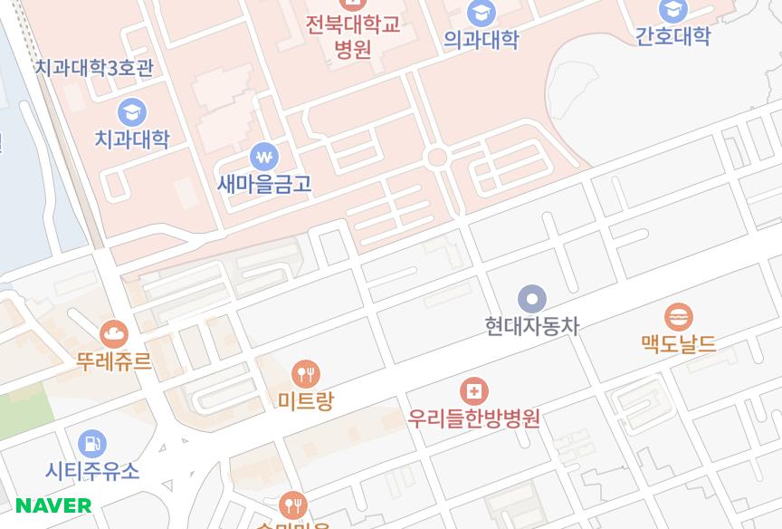 전북특별자치도 전주시 덕진구 금암동 세일주택 위치·실거래 시세 지도