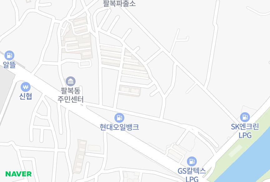 전북특별자치도 전주시 덕진구 팔복동1가 래미앙102동 위치·실거래 시세 지도