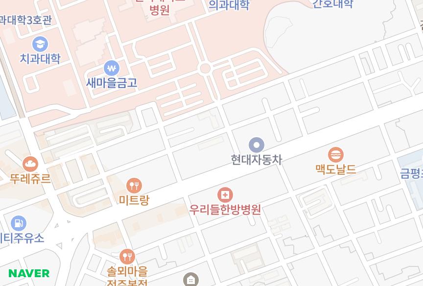 전북특별자치도 전주시 덕진구 금암동 융성 위치·실거래 시세 지도