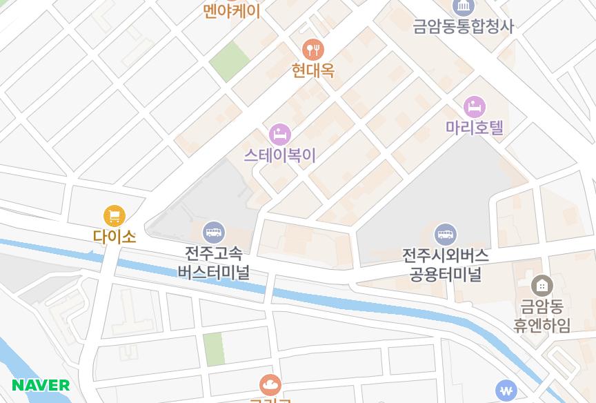 전북특별자치도 전주시 덕진구 금암동 금암상가 위치·실거래 시세 지도