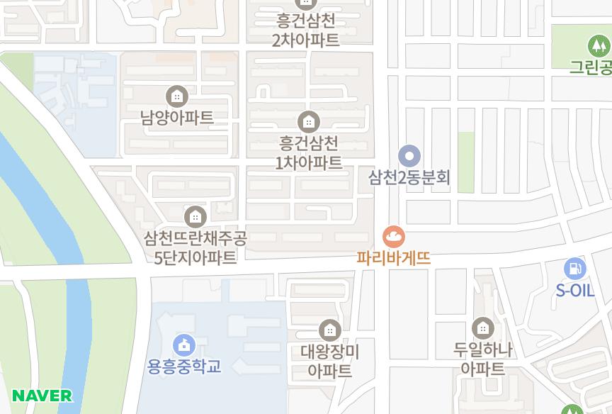 전북특별자치도 전주시 완산구 삼천동1가 삼천주공4단지 위치·실거래 시세 지도