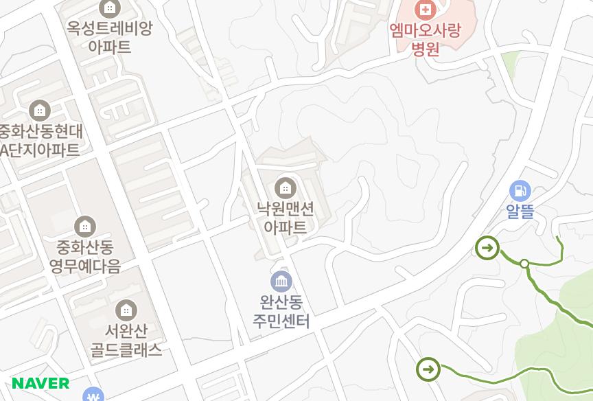 전북특별자치도 전주시 완산구 서완산동2가 대종낙원맨션 위치·실거래 시세 지도