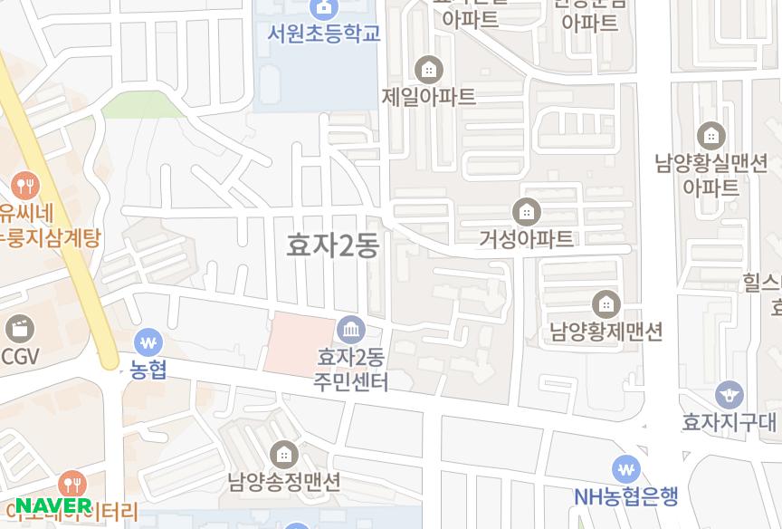 전북특별자치도 전주시 완산구 효자동1가 대우청솔 위치·실거래 시세 지도