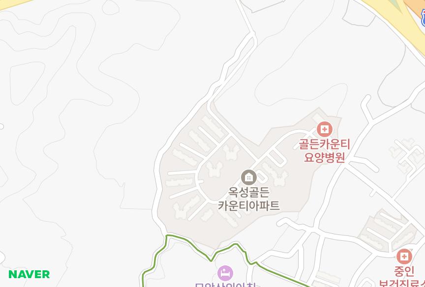 전북특별자치도 전주시 완산구 중인동 옥성골든카운티 위치·실거래 시세 지도