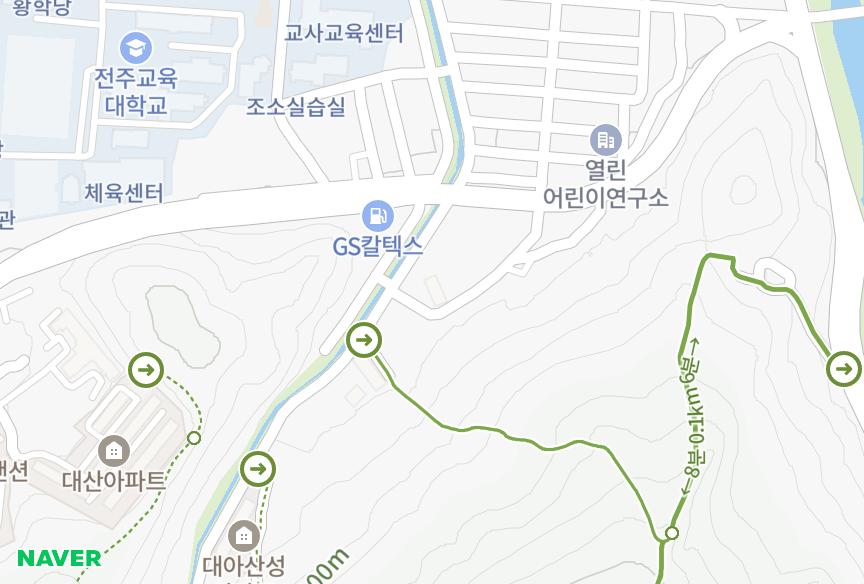 전북특별자치도 전주시 완산구 동서학동 남고 위치·실거래 시세 지도