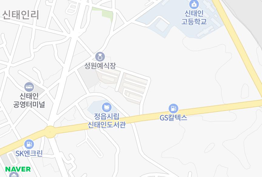 전북특별자치도 정읍시 신태인읍 신태인리 한진신세대 위치·실거래 시세 지도