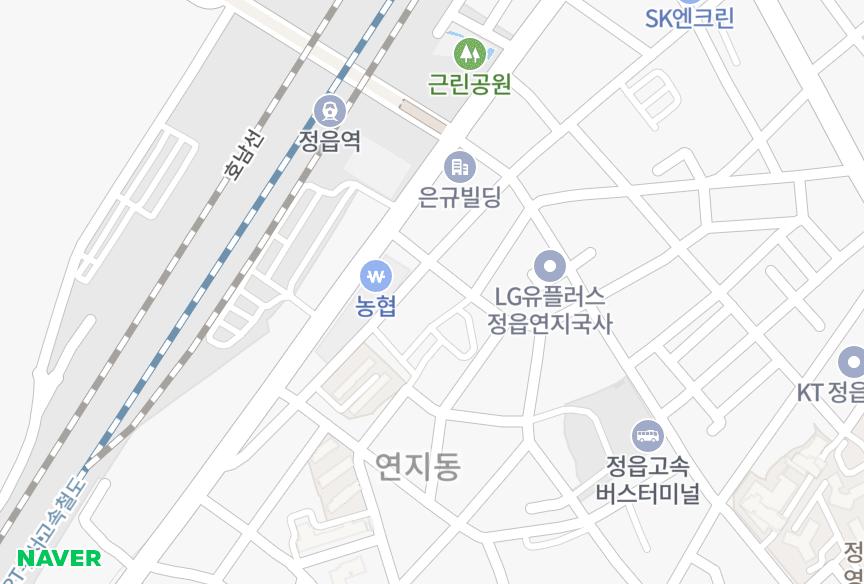 전북특별자치도 정읍시 연지동 대영은호 위치·실거래 시세 지도