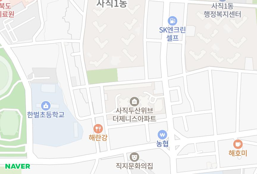 충청북도 청주시 서원구 사직동 미호 위치·실거래 시세 지도