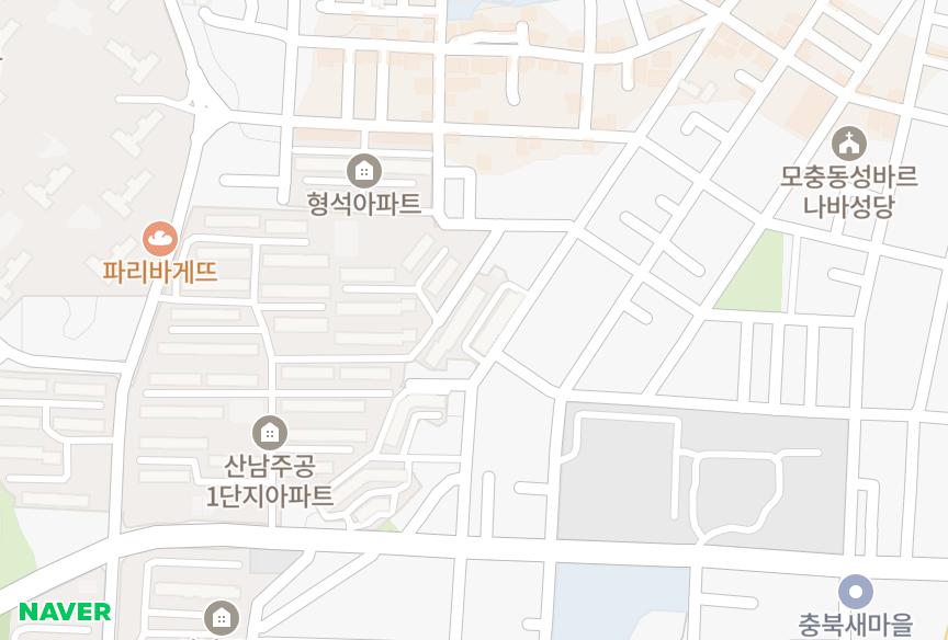 충청북도 청주시 서원구 수곡동 삼일맨션 위치·실거래 시세 지도