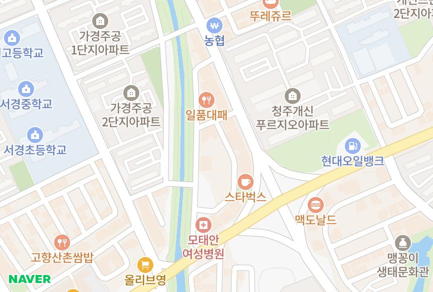 충청북도 청주시 서원구 개신동 라임스토리2차 위치·실거래 시세 지도